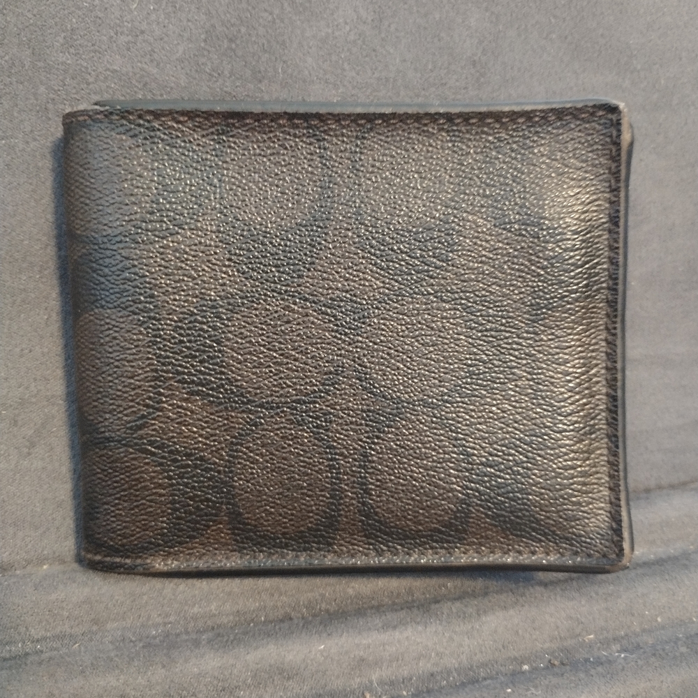 Men's Coach Leather Wallet- REHAB